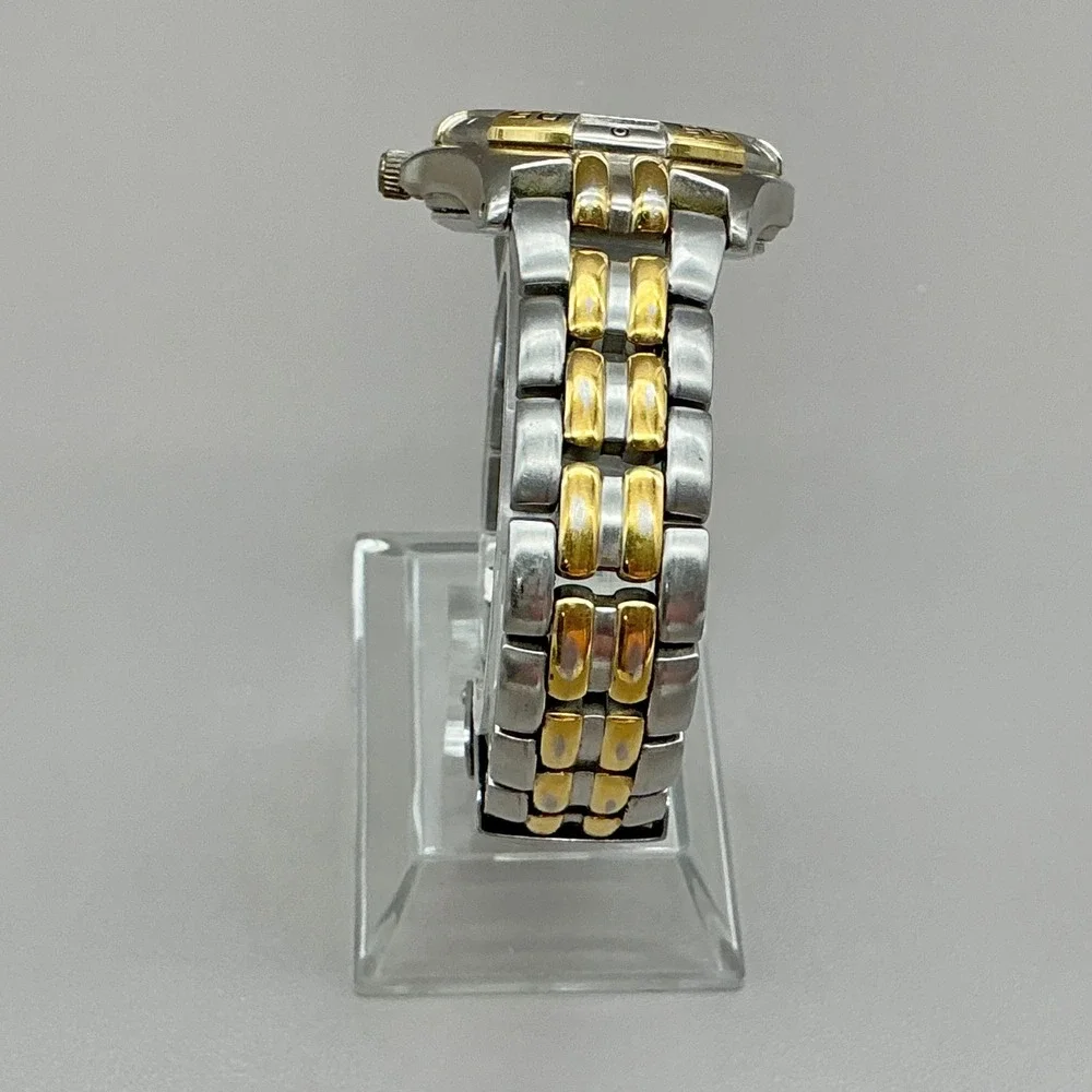 GUESS Watch Waterpro Blue Dial Two Tone Gold Silver 35mm 6.5